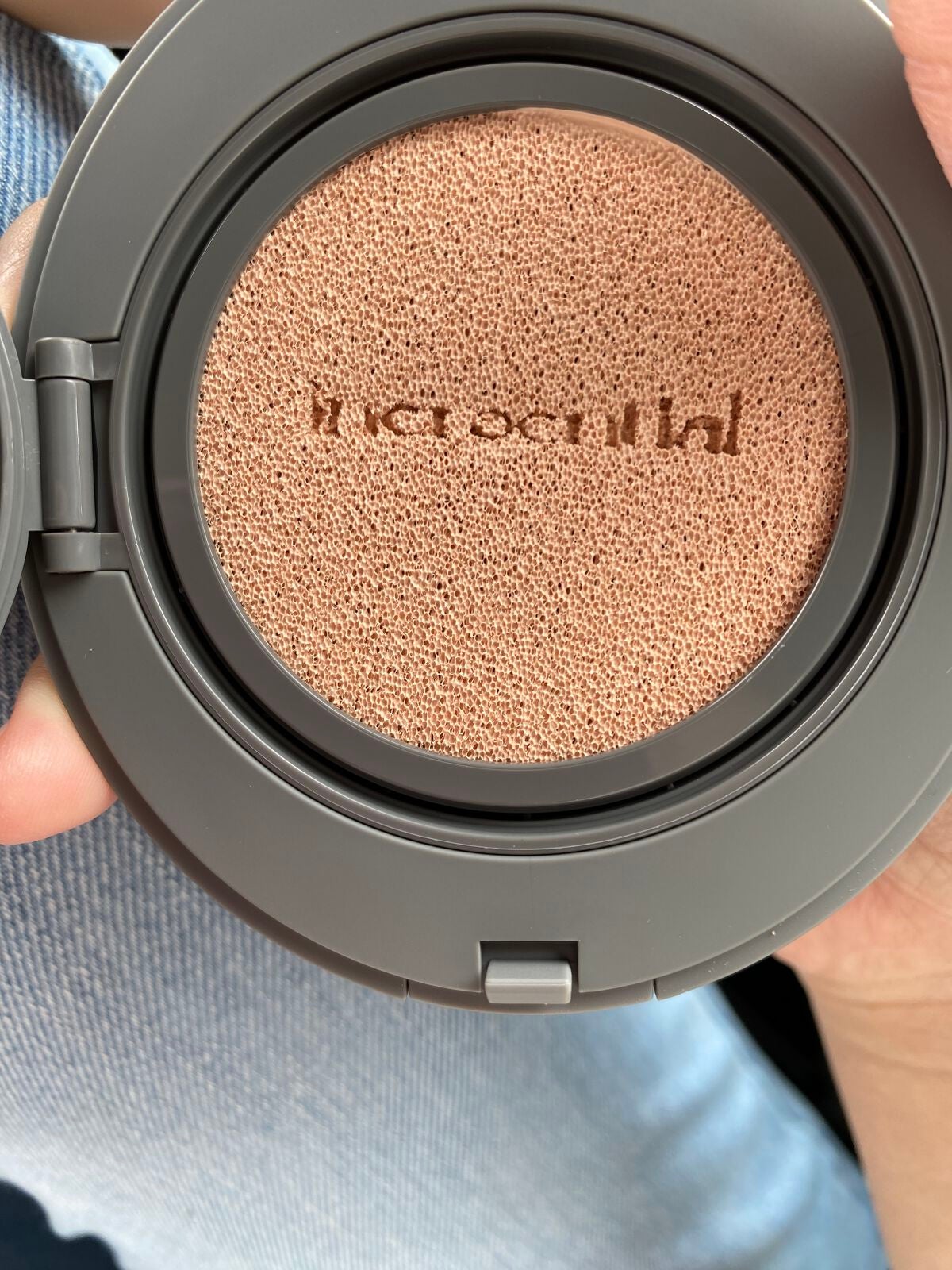 ナチュラルスキンフィットクッション/inersential/クッションファンデーションを使ったクチコミ(5枚目)