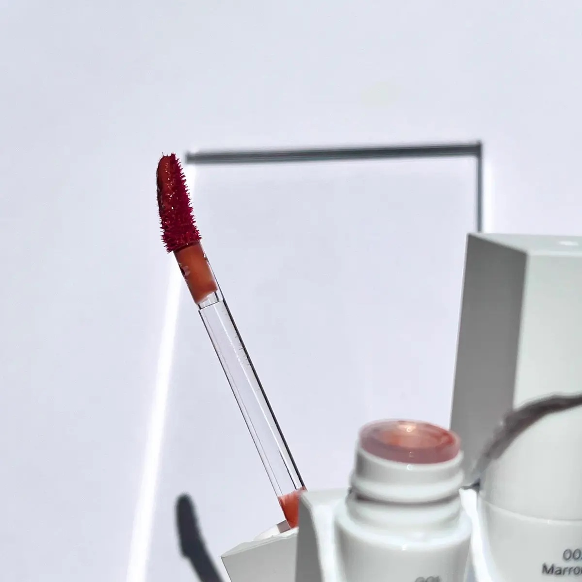 ビルダブルデューイフィットティント 002 Marronier/ArteSinsa/リップティントを使ったクチコミ（3枚目）