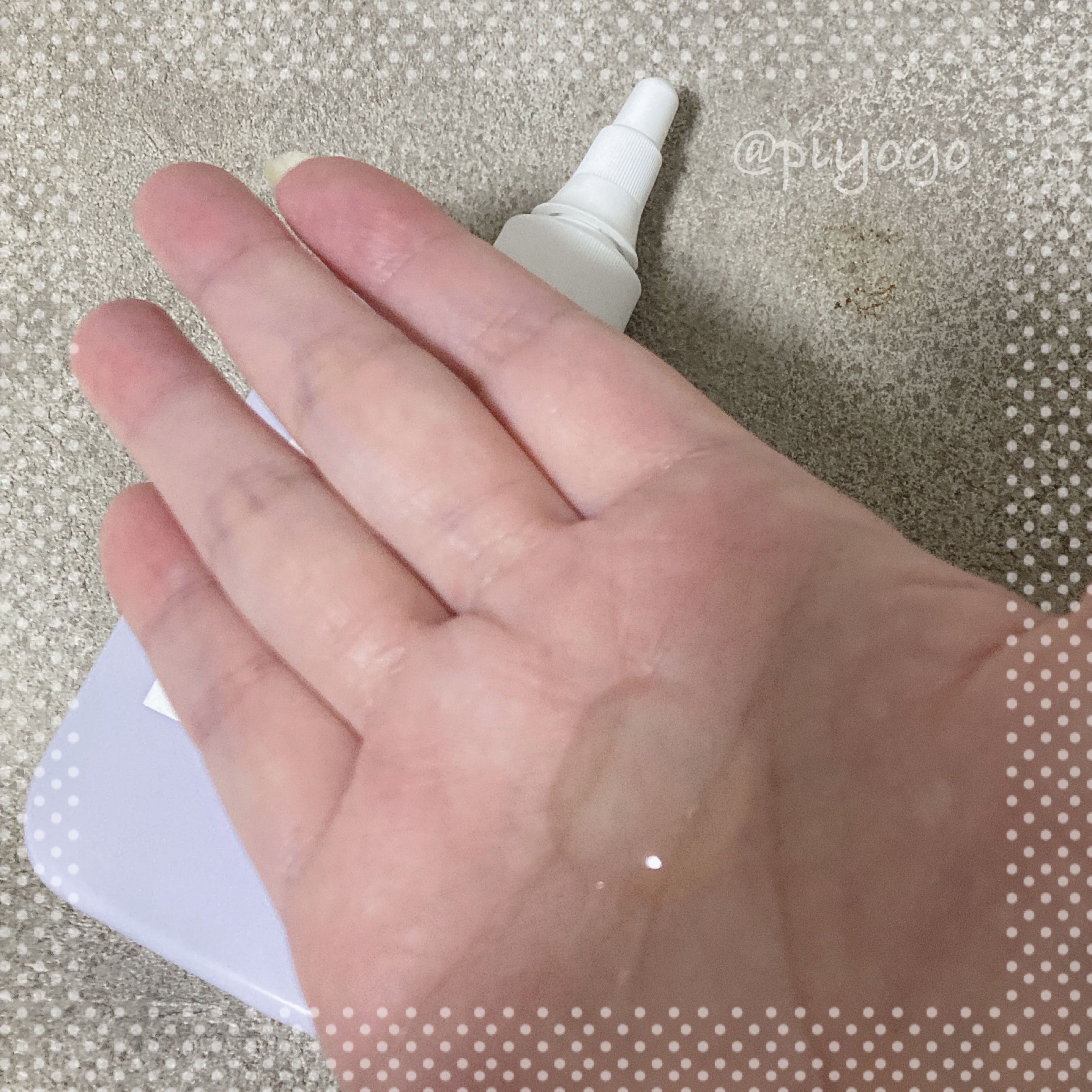 キュートヘアケアエッセンス/iqumore/頭皮ローションを使ったクチコミ（2枚目）