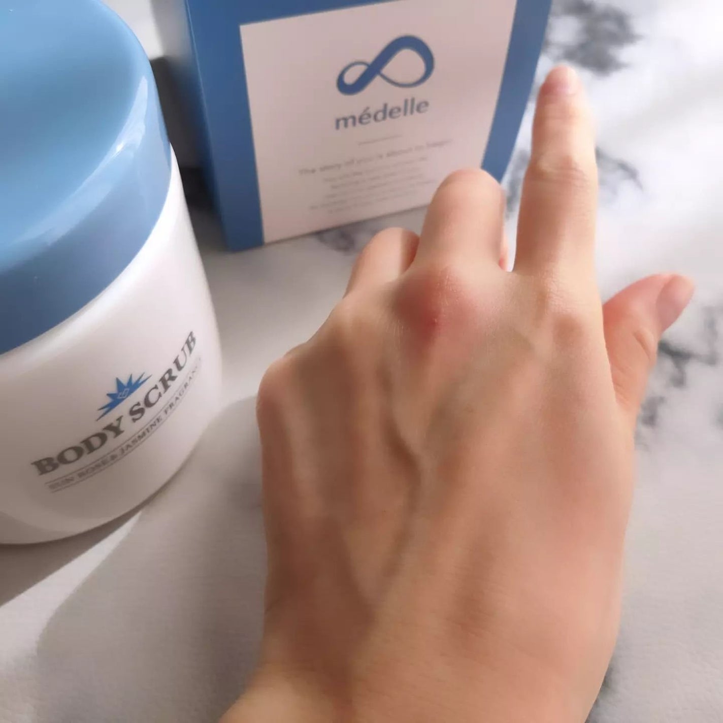 ボディスクラブ/médelle/ボディスクラブを使ったクチコミ(5枚目)
