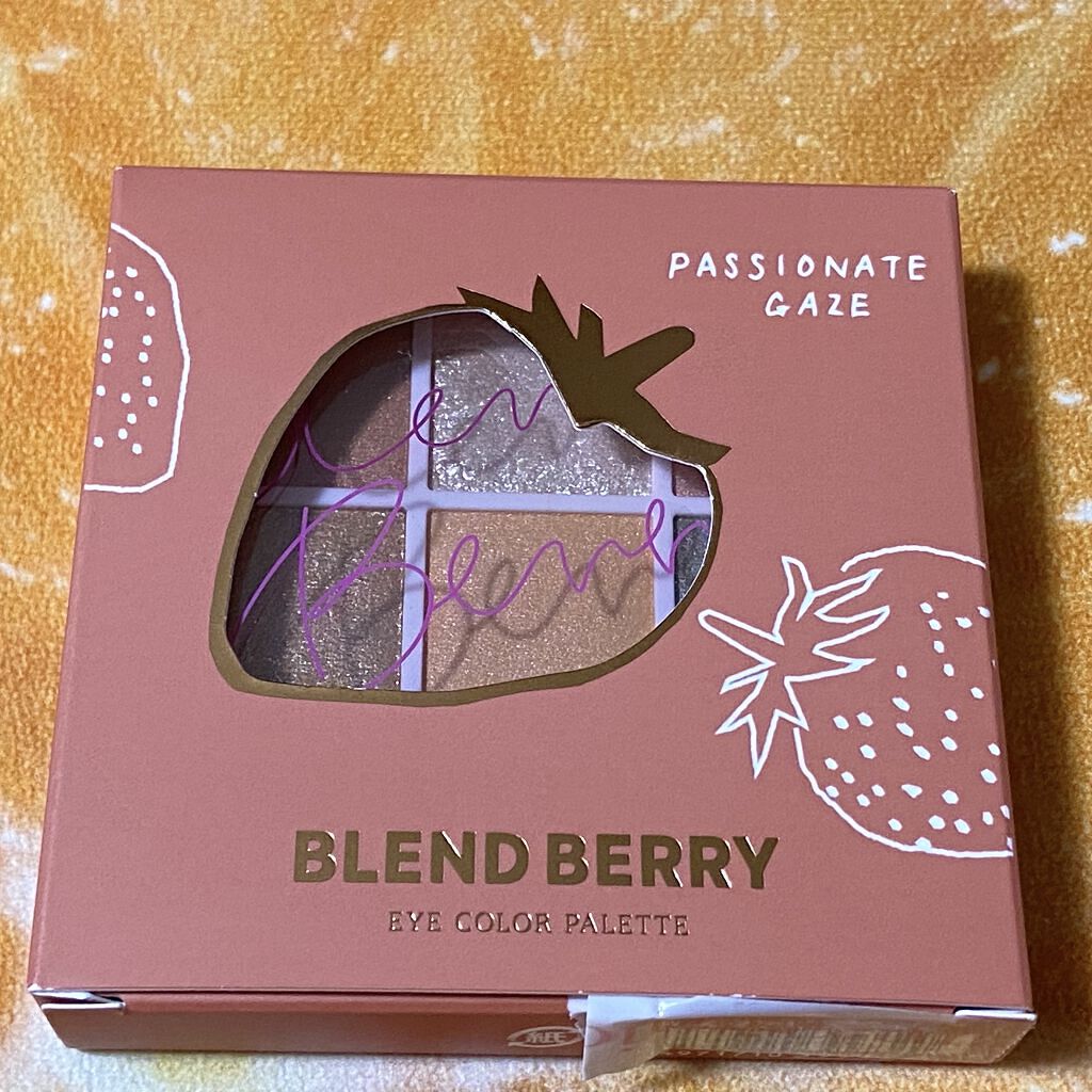 オーラクリエイション/BLEND BERRY/アイシャドウパレットを使ったクチコミ（2枚目）