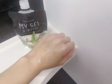 MY GEL 岩塩スクラブ/COSME RECIPE/ボディスクラブを使ったクチコミ（4枚目）