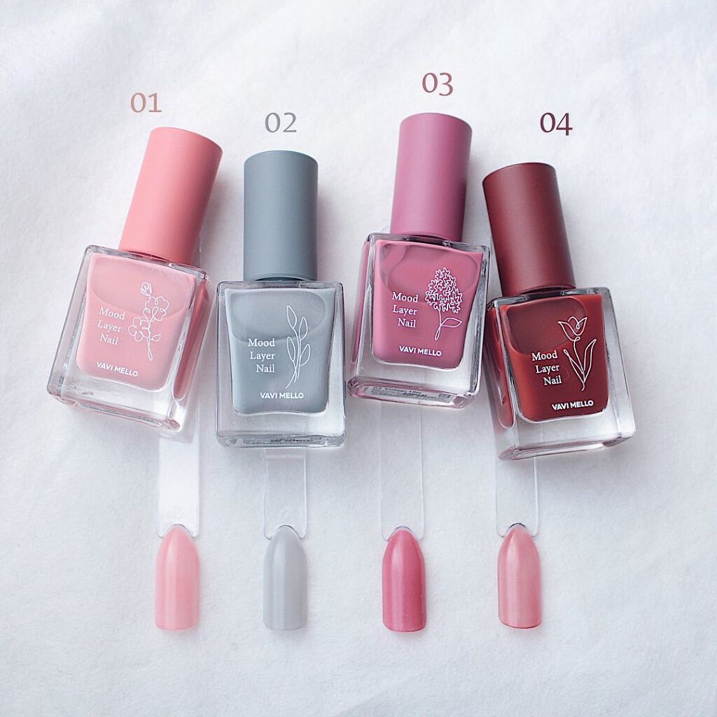 ムードレイヤーネイル/VAVI MELLO/マニキュアを使ったクチコミ(8枚目)