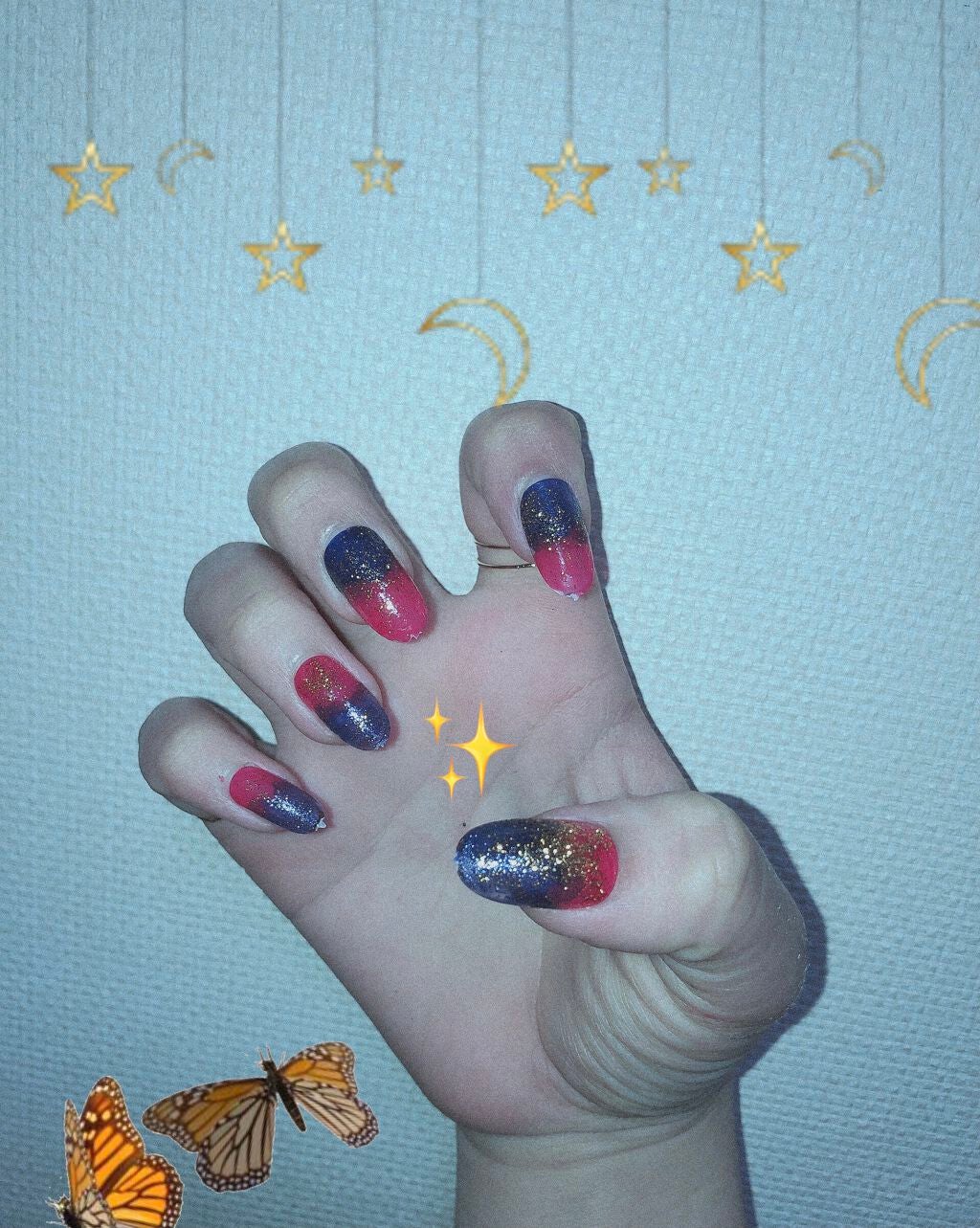 gene TOKYO ネイル/DAISO/マニキュアを使ったクチコミ(3枚目)