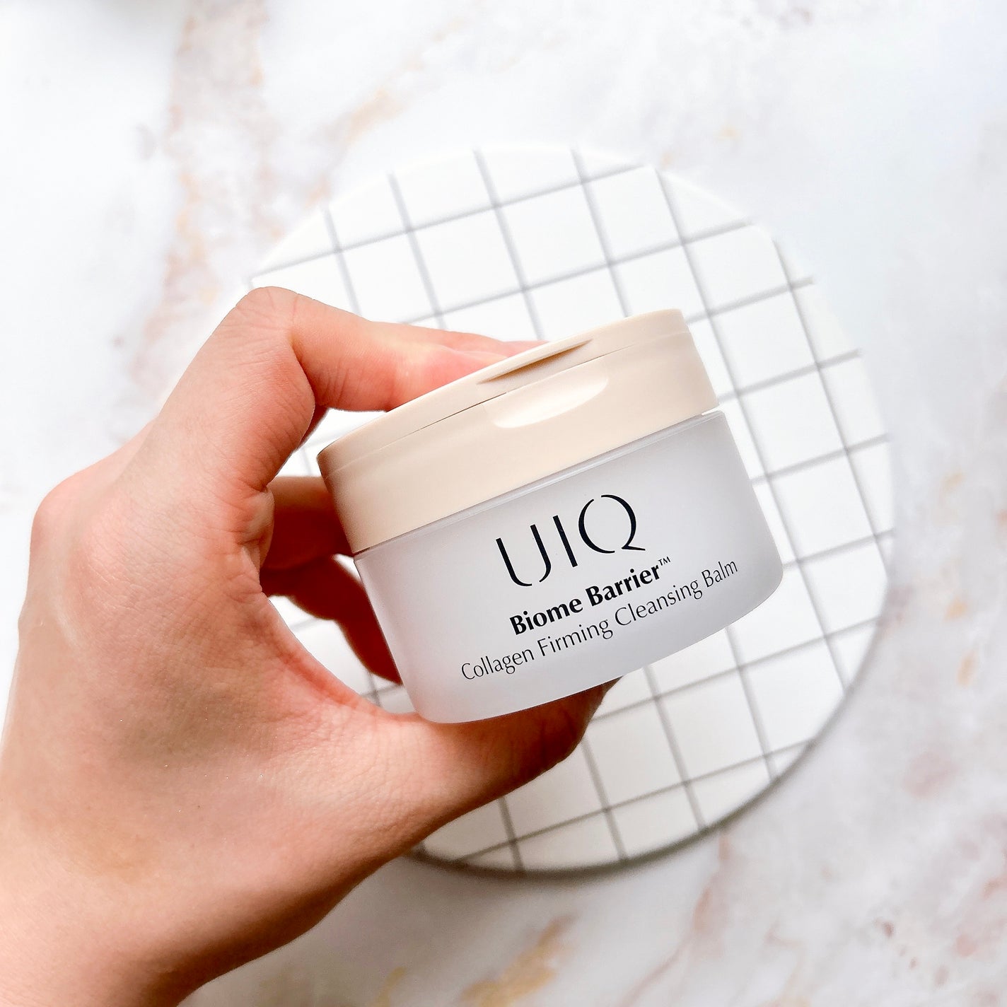 バイオームバリアコラーゲンファーミングクレンジングバーム/UIQ/クレンジングバームを使ったクチコミ(2枚目)