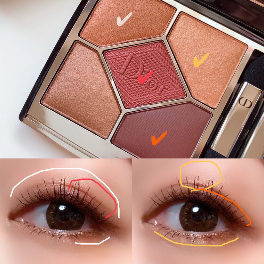 【旧】サンク クルール クチュール/Dior/アイシャドウパレットを使ったクチコミ(3枚目)