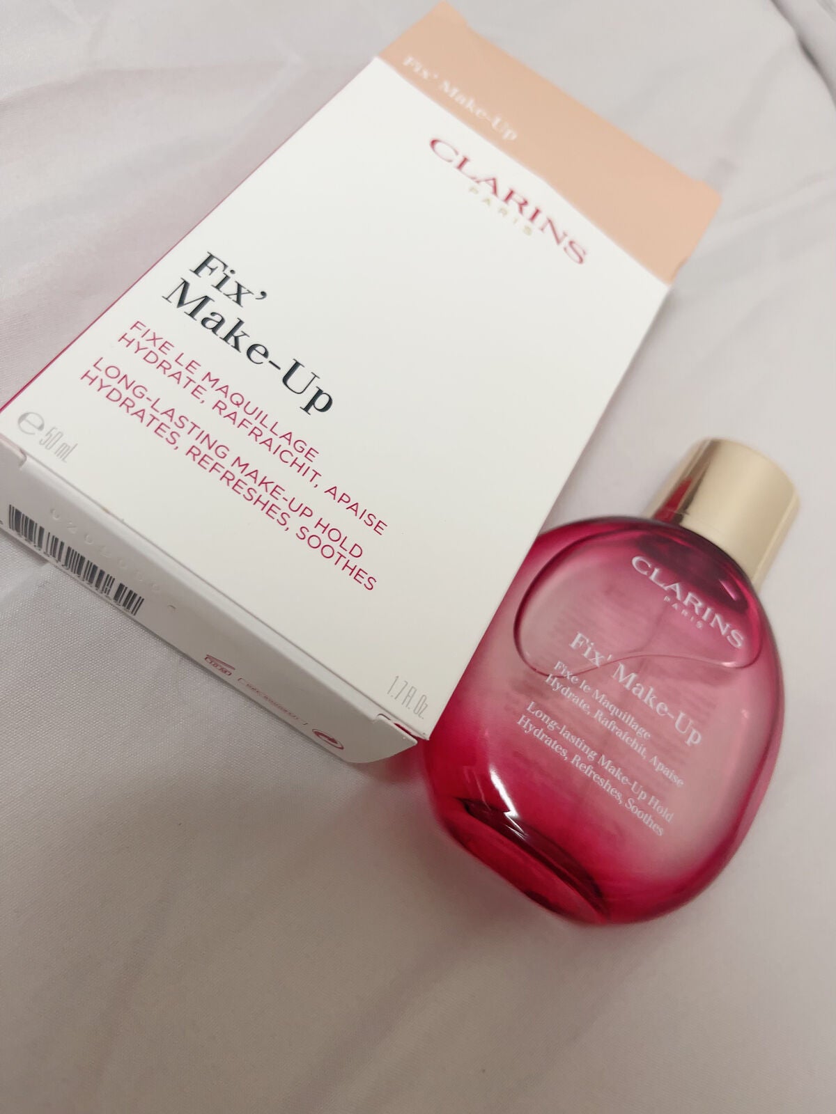 フィックス メイクアップ/CLARINS/ミスト状化粧水を使ったクチコミ(1枚目)