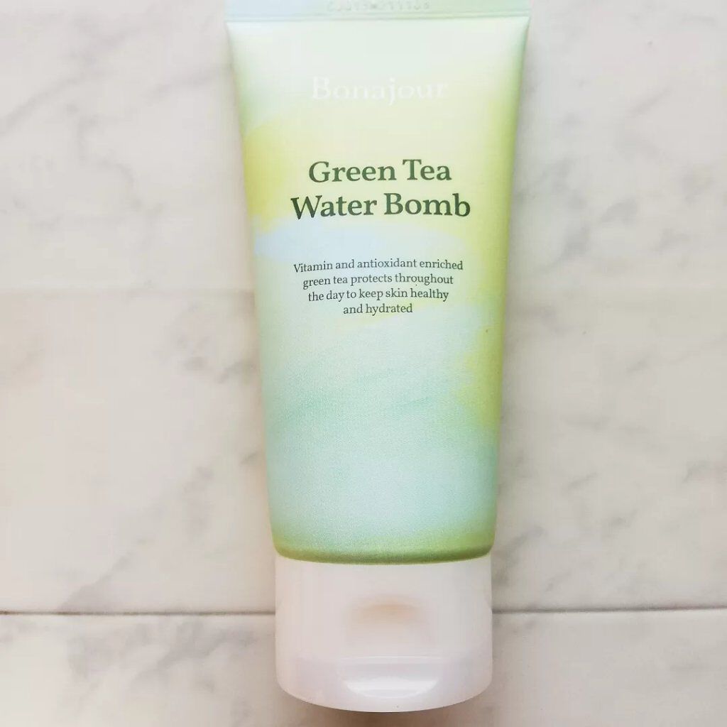グリーンティーウォーターボム/Bonajour/フェイスクリームを使ったクチコミ(5枚目)