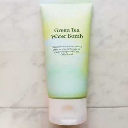 グリーンティーウォーターボム/Bonajour/フェイスクリームを使ったクチコミ(5枚目)