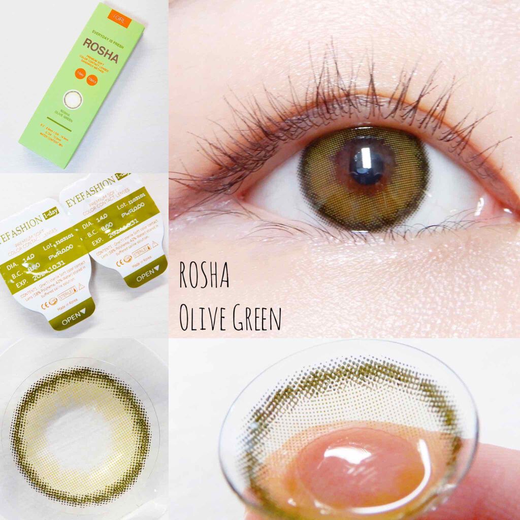 ROSHA/蜜のレンズ/カラーコンタクトレンズを使ったクチコミ(2枚目)