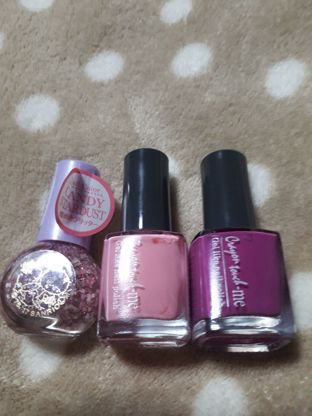 サンリオネイル/DAISO/マニキュアを使ったクチコミ(2枚目)