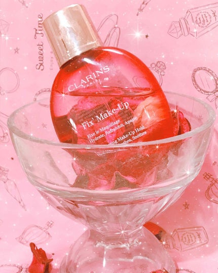 フィックス メイクアップ/CLARINS/ミスト状化粧水を使ったクチコミ(1枚目)