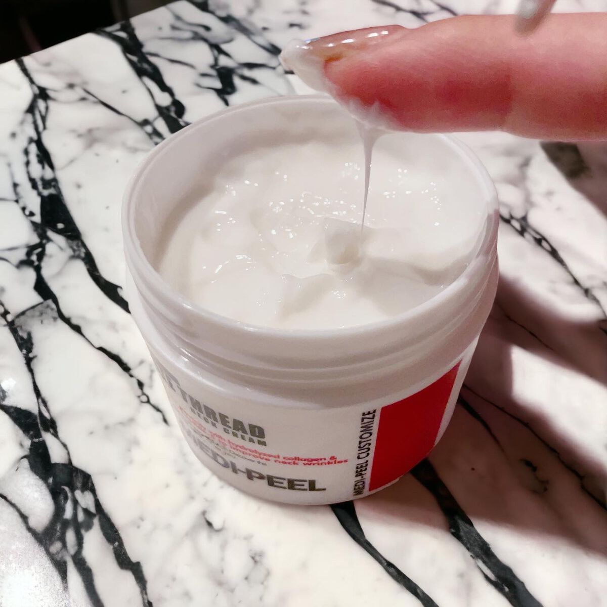 プレミアムナイテ スレッドネッククリーム/MEDIPEEL/ネック・デコルテケアを使ったクチコミ(2枚目)