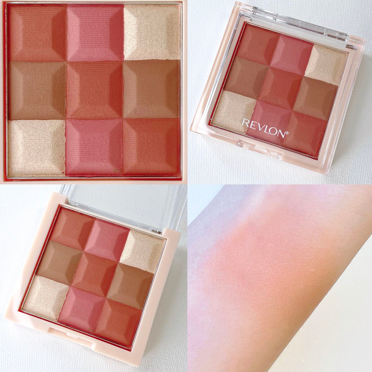 ブラッシュ&イルミネーター パレット/REVLON/パウダーチークを使ったクチコミ(1枚目)