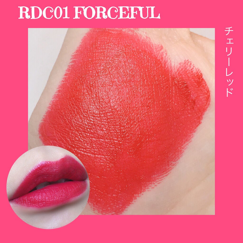 スマッジセミマットリップスティック/NAMING./口紅を使ったクチコミ(4枚目)