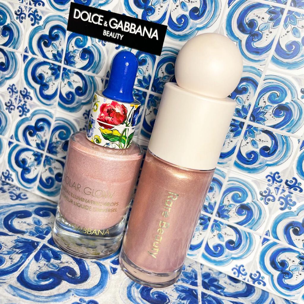ソーラーグロウ イルミネーティングパウダー デュオ/DOLCE&GABBANA BEAUTY/ハイライトを使ったクチコミ(4枚目)