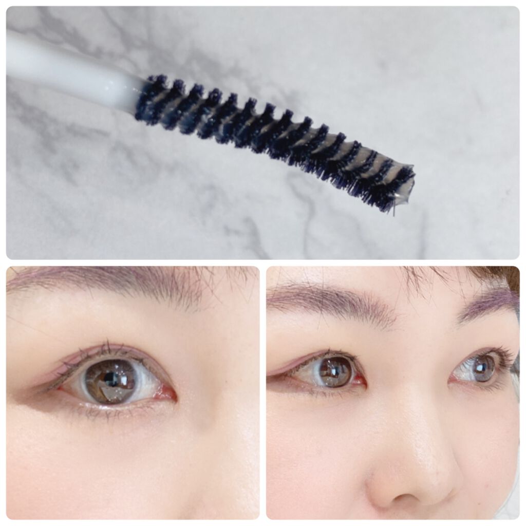 クイックラッシュカーラーER 01 クリア/キャンメイク/マスカラ下地を使ったクチコミ（3枚目）