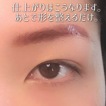 ティントマイブロウ ジェル/ETUDE/眉ティントを使ったクチコミ(2枚目)