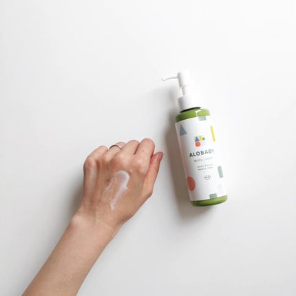 ミルクローション/ALOBABY/ボディローションを使ったクチコミ(3枚目)