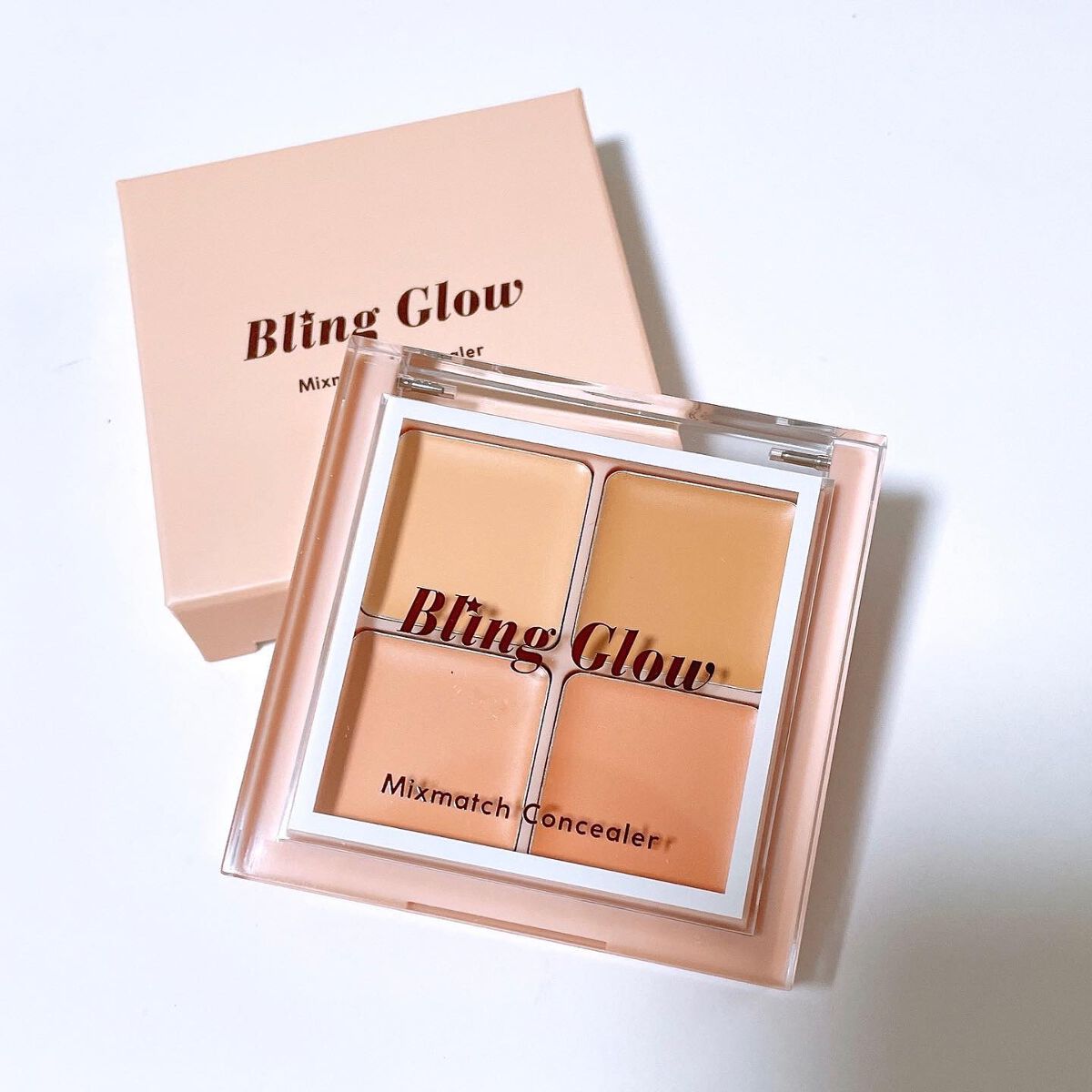 ミックスマッチコンシーラー/BLING GLOW/パレットコンシーラーを使ったクチコミ(5枚目)