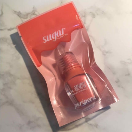 シュガー グロウ ティント/PERIPERA/口紅を使ったクチコミ(1枚目)