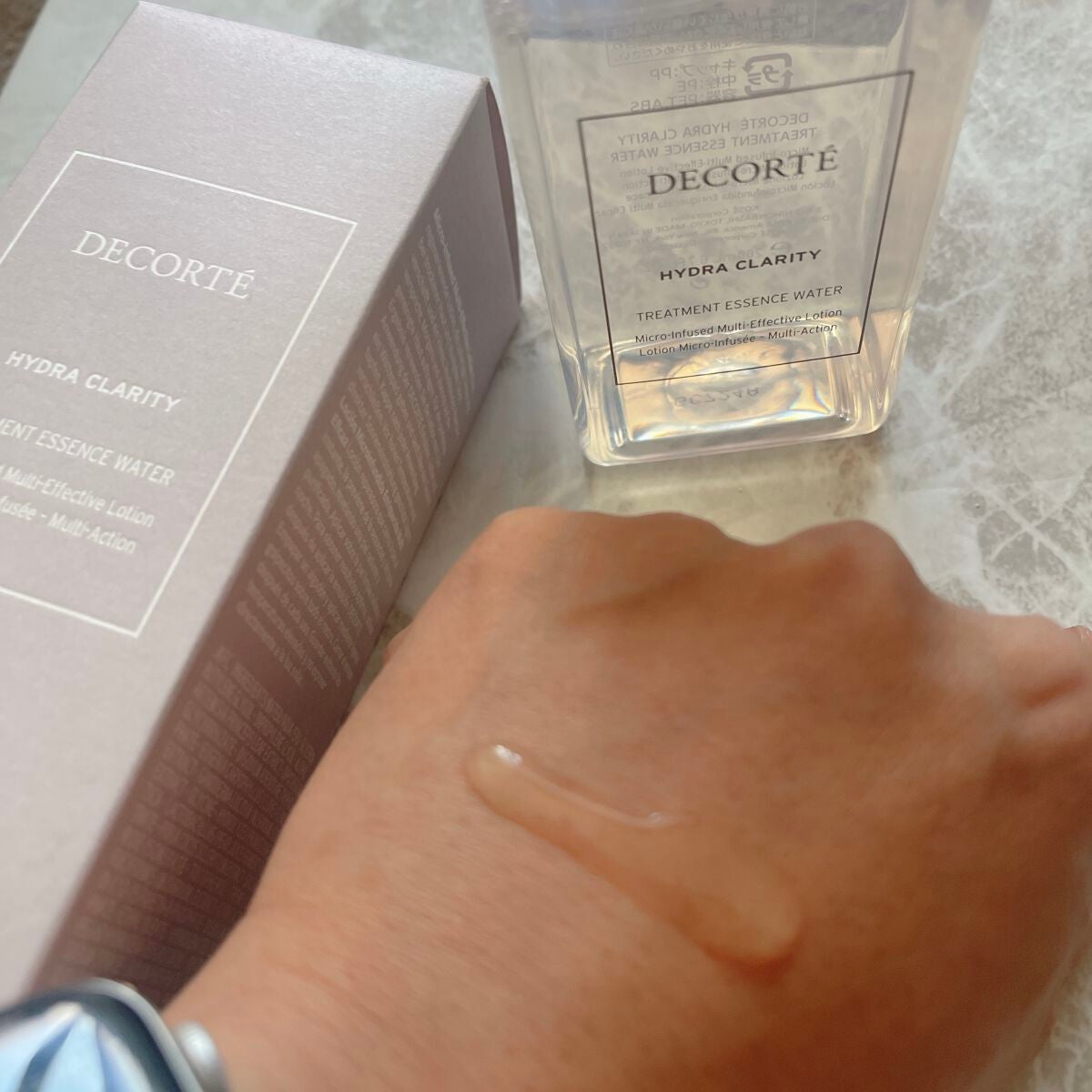 イドラクラリティ 薬用 トリートメント エッセンス ウォーター/DECORTÉ/化粧水を使ったクチコミ(3枚目)