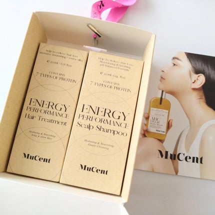 エナジーパフォーマンス スカルプシャンプー / ヘアトリートメント/MuCent/市販シャンプーを使ったクチコミ(3枚目)