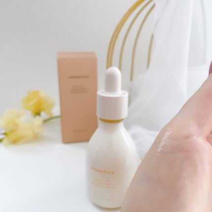 グロービタCトーニングセラム/AROMATICA/美容液を使ったクチコミ(4枚目)