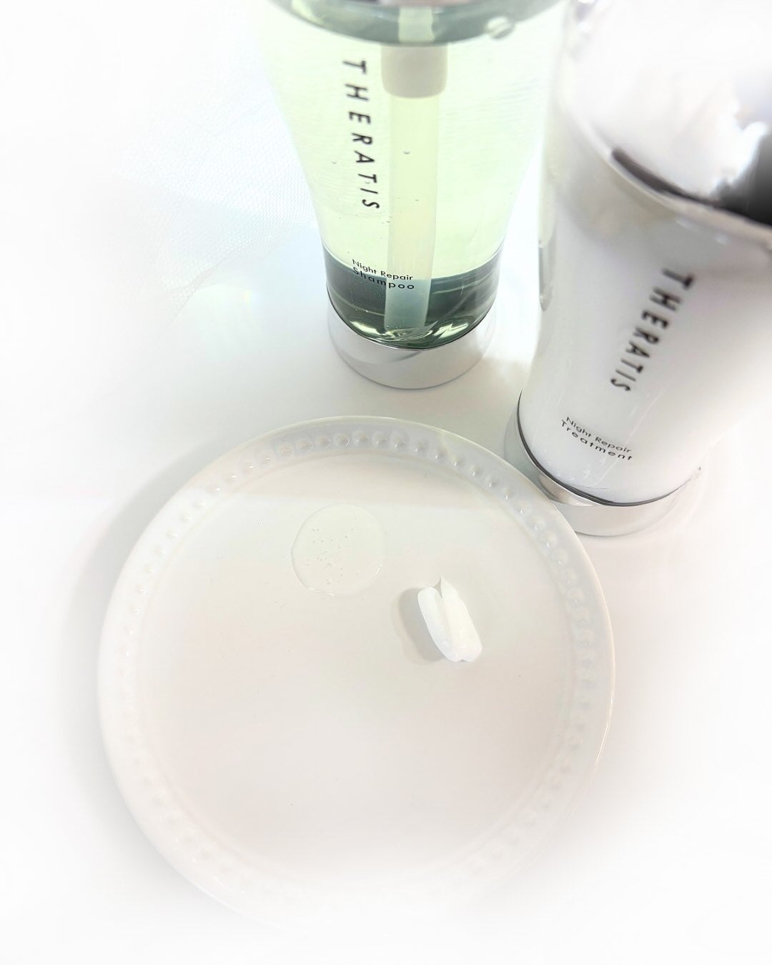 ナイトリペア シャンプー/ヘアトリートメント/THERATIS/シャンプー・コンディショナーを使ったクチコミ(2枚目)