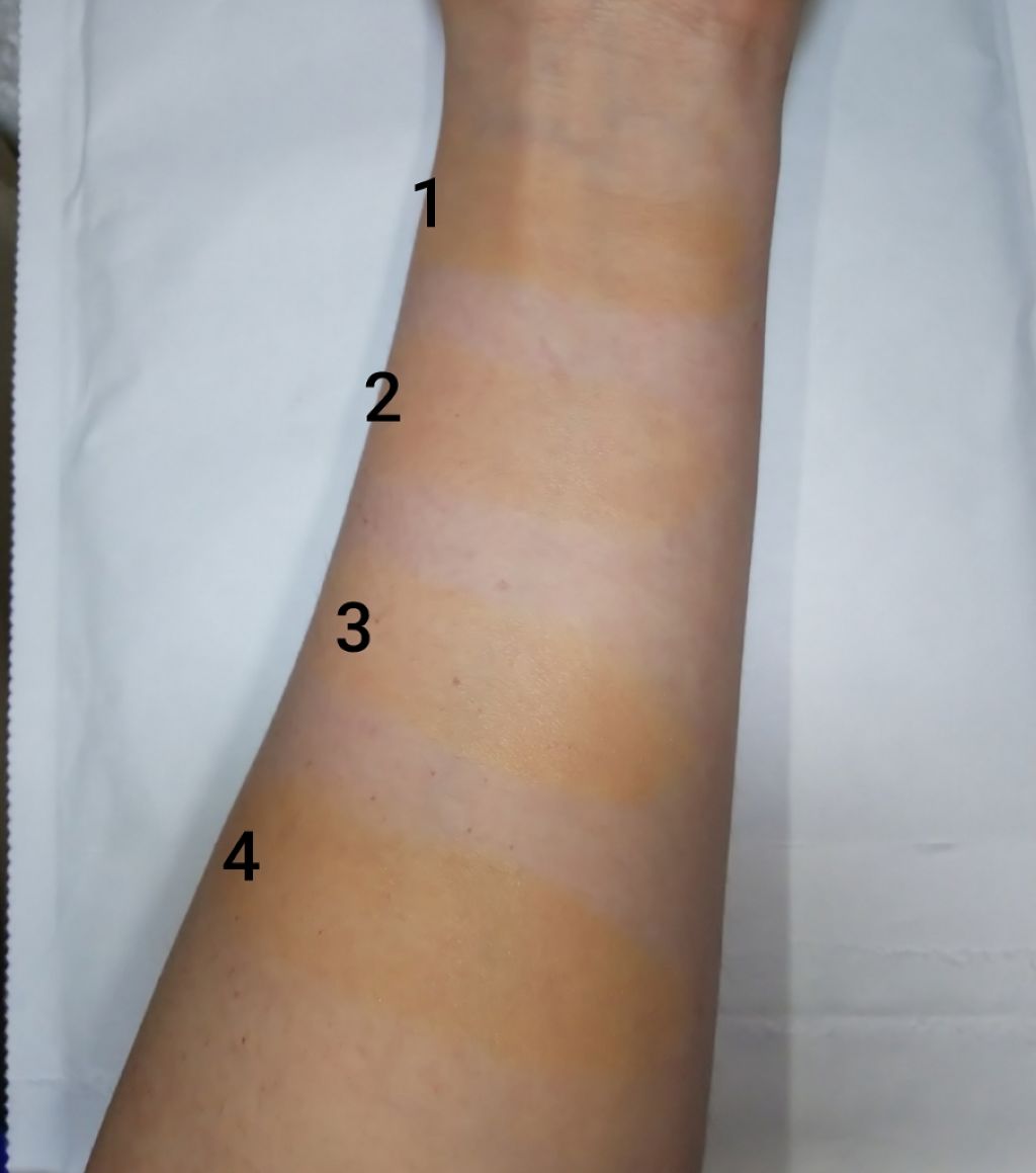 エッセンスファンデーション パーソナルカラー判定キット(6色)/アブンダンティア/その他キットセットを使ったクチコミ（3枚目）