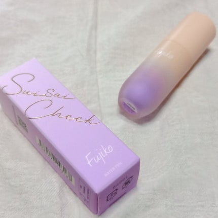 ⽔彩チーク/Fujiko/リキッドチークを使ったクチコミ(2枚目)