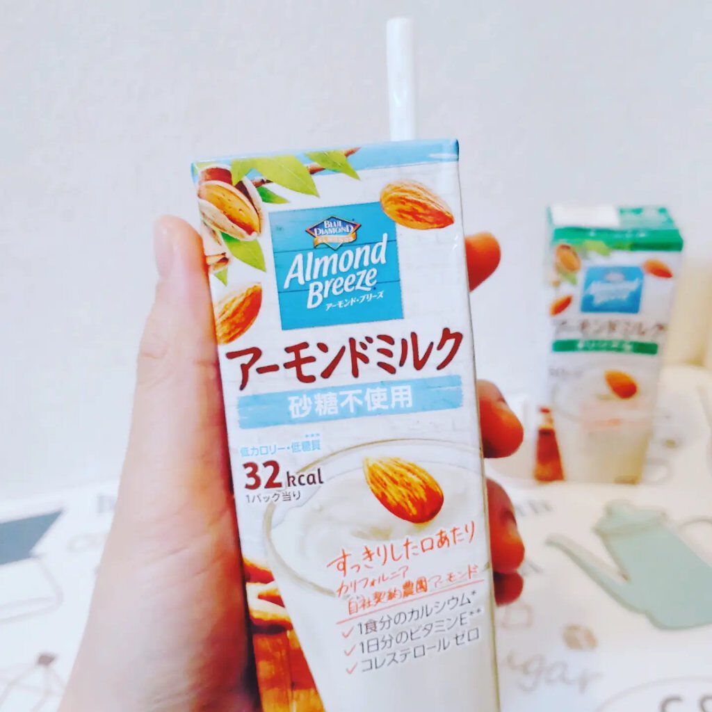 アーモンド・ブリーズ 砂糖不使用/カゴメ/オーツ・アーモンドミルクを使ったクチコミ（2枚目）