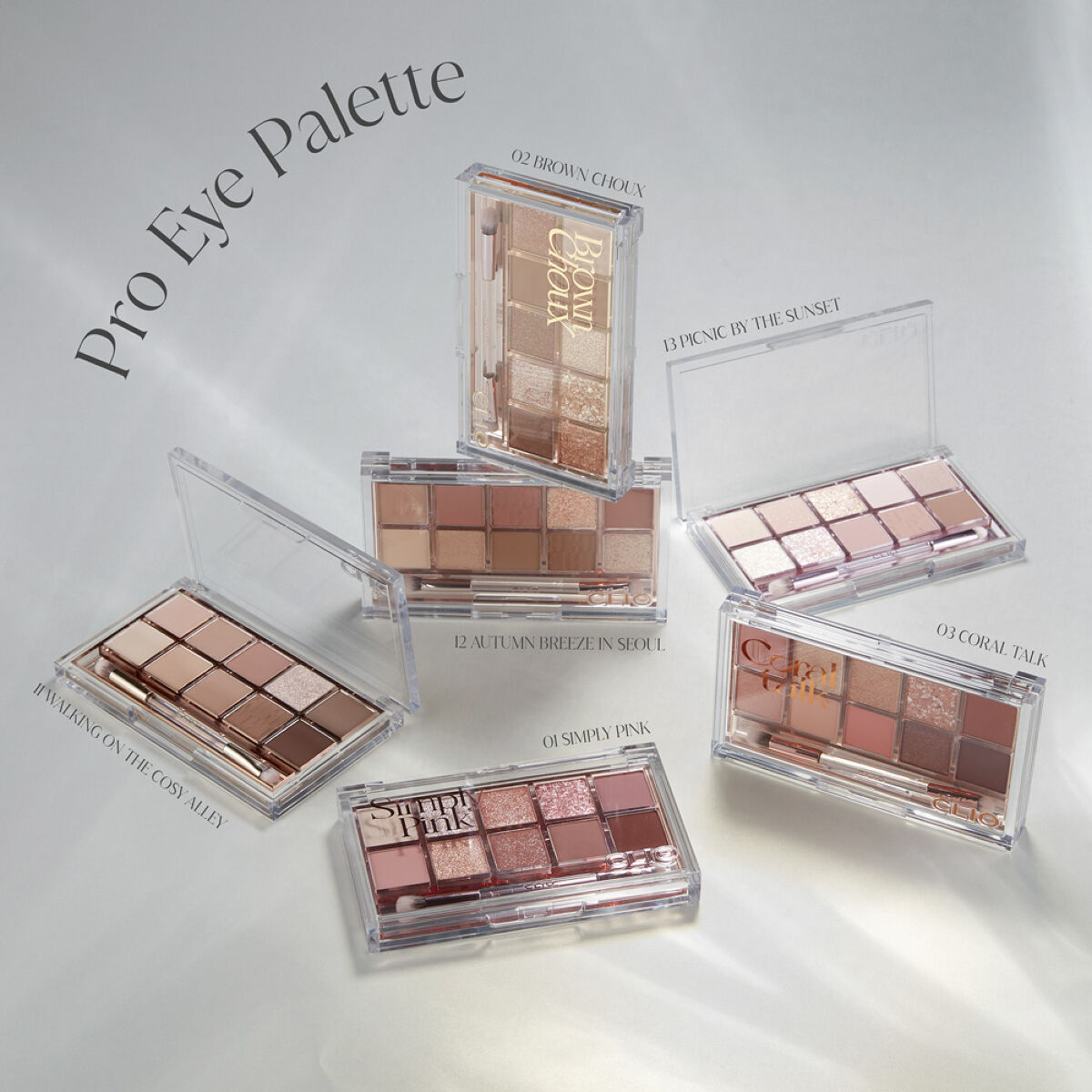 プロ アイ パレット/CLIO/アイシャドウパレットを使ったクチコミ（1枚目）