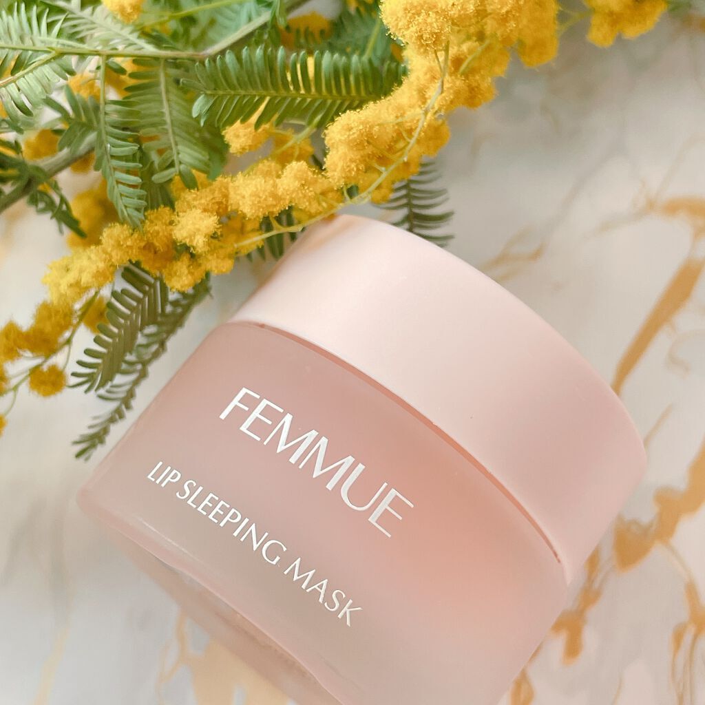 リップスリーピングマスク/FEMMUE/リップマスクを使ったクチコミ（3枚目）