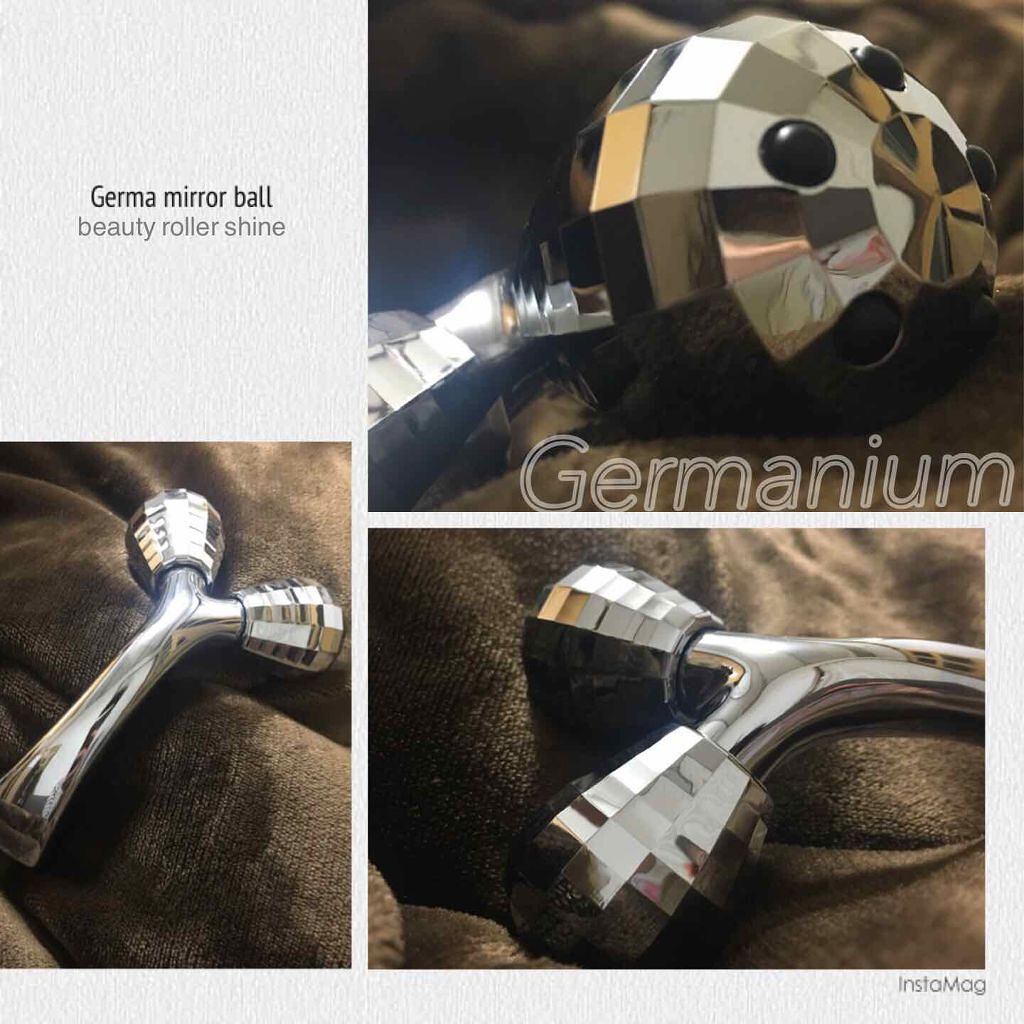 ゲルマミラーボール美容ローラーシャイン/ファイブスター/ボディローラーを使ったクチコミ(1枚目)
