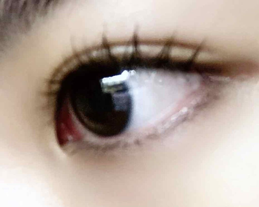 んい on LIPS 「まつエクやめました!元々ストレートまつ毛で、ビューラーで上げて..」(2枚目)