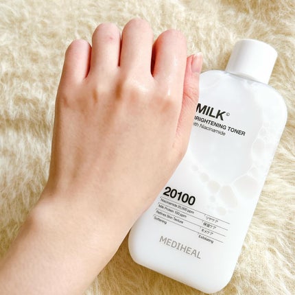 ミルクブライトニングトナー/MEDIHEAL/化粧水を使ったクチコミ(5枚目)