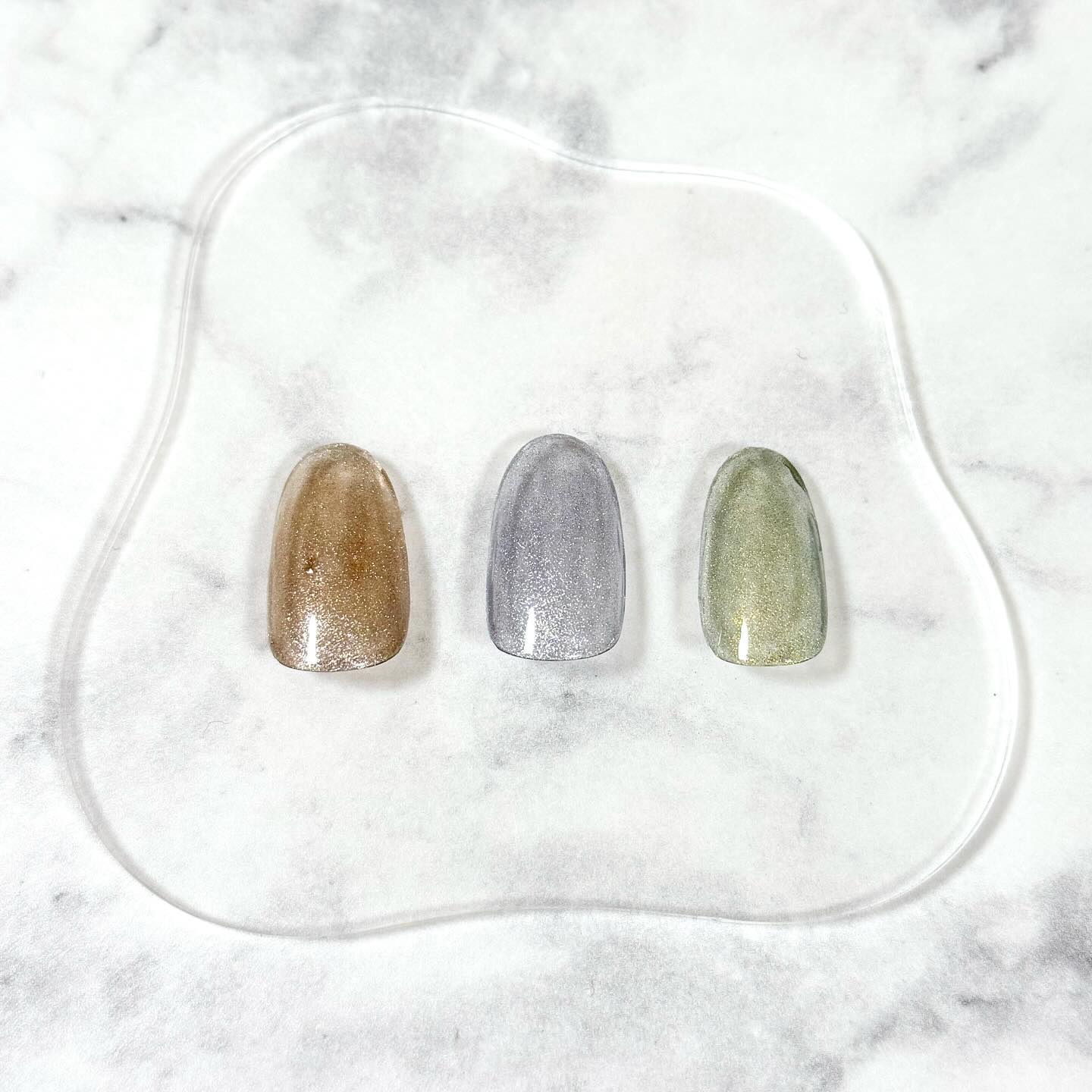 マグネットスティックネイルジェル/3COINS/ジェルネイルを使ったクチコミ（3枚目）