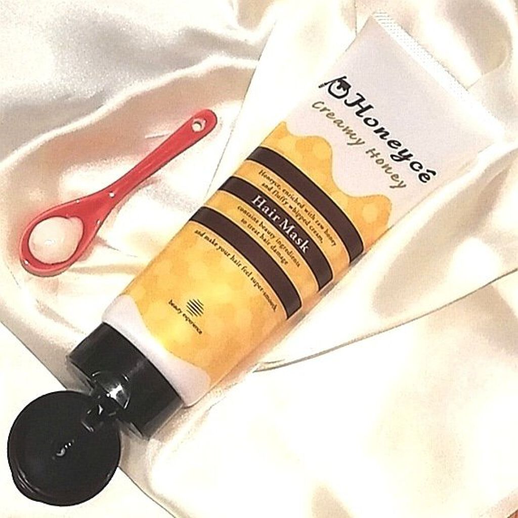 クリーミーハニー ヘアマスク/ハニーチェ/ヘアマスク・ヘアパックを使ったクチコミ(1枚目)