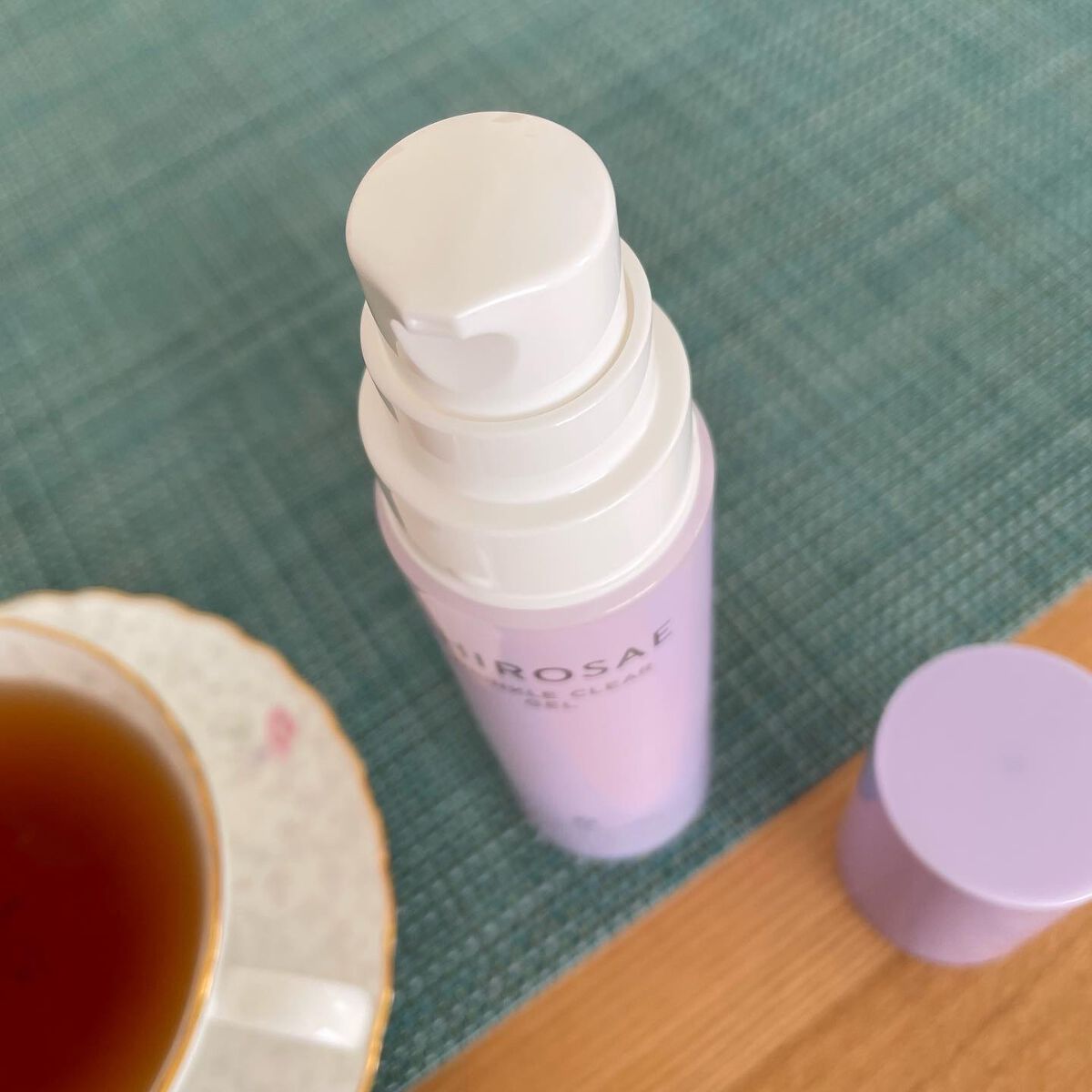 シロサエ リンクルクリアジェル /トリニティーライン/オールインワン化粧品を使ったクチコミ(5枚目)