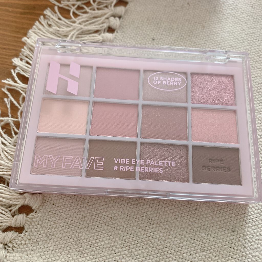 マイフェイブバイブアイパレット/HOLIKA HOLIKA/アイシャドウパレットを使ったクチコミ（2枚目）