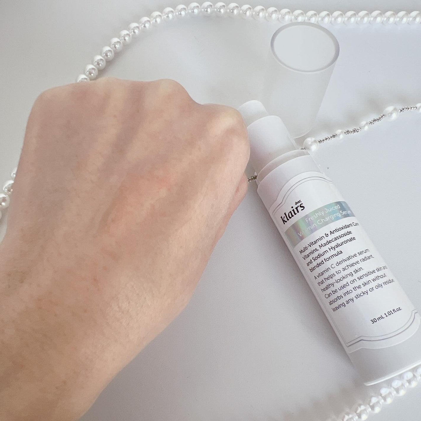 フレッシュリージュースドビタミンチャージングセラム(30ml)/Klairs/美容液を使ったクチコミ(3枚目)
