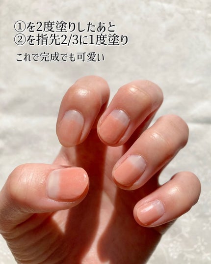 エクセル ネイルポリッシュ N/excel/マニキュアを使ったクチコミ(3枚目)