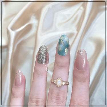 ジーエヌ バイ ジーニッシュマニキュア 037 マーメイド/ジーエヌバイジーニッシュマニキュア（GN by Genish Manicure)/マニキュアを使ったクチコミ（3枚目）