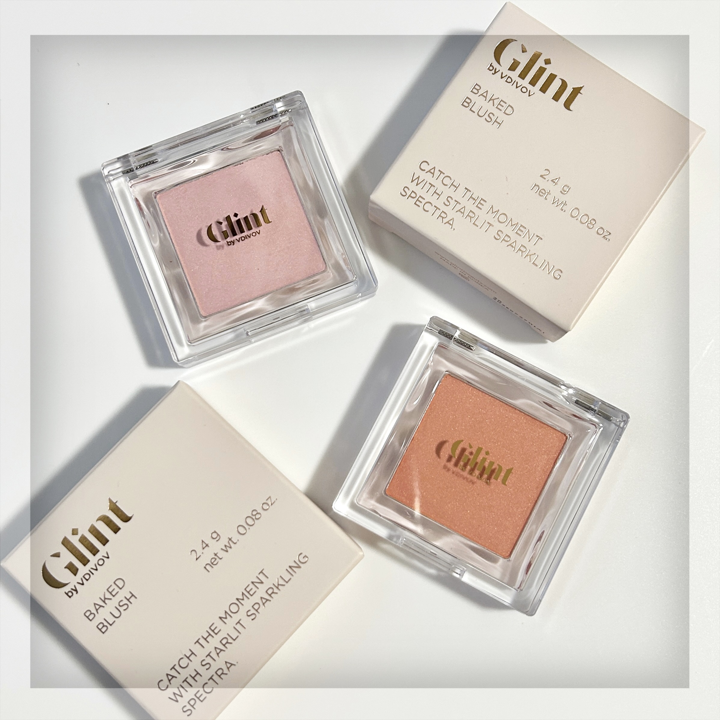 ベイクドブラッシュ/Glint/パウダーチークを使ったクチコミ（1枚目）