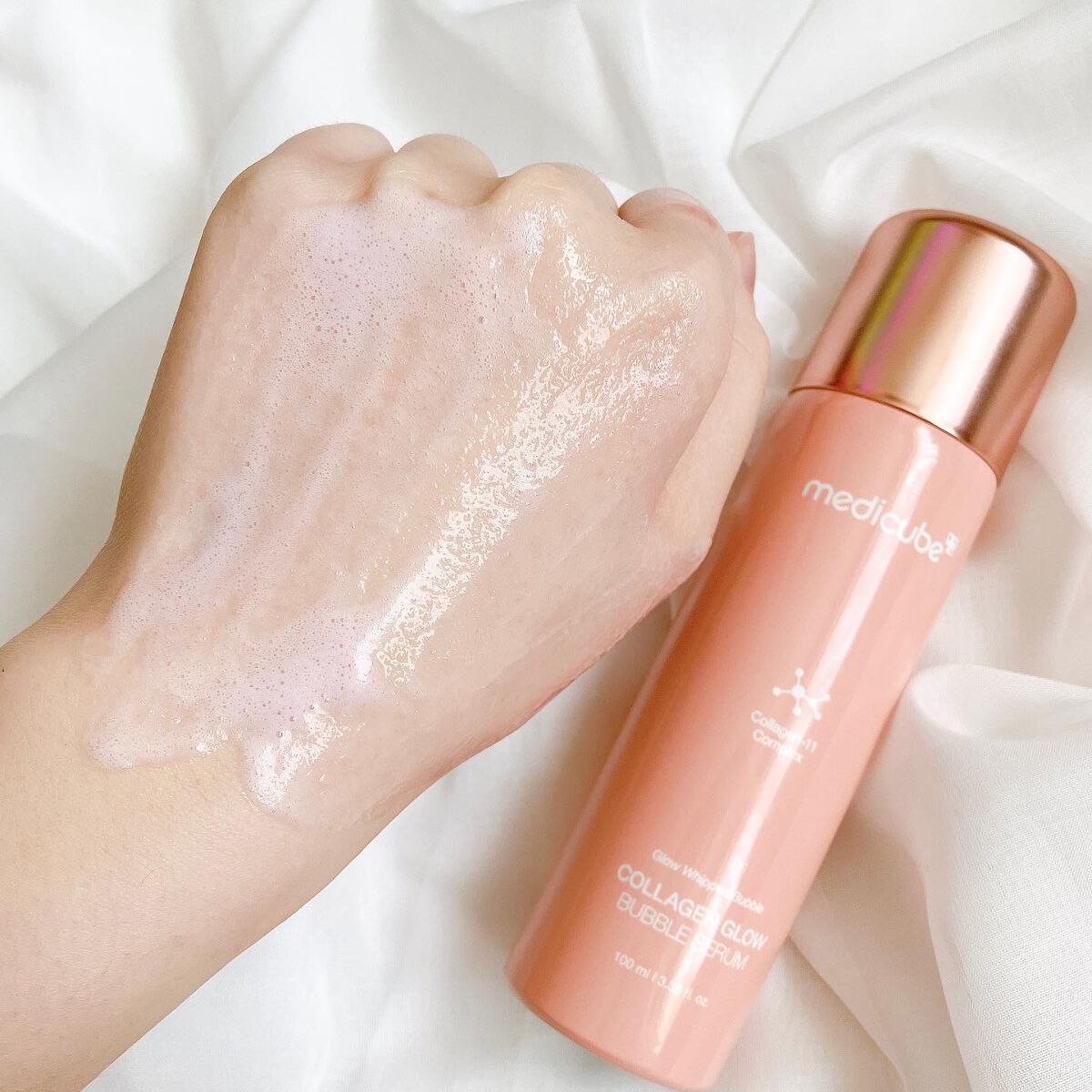 コラーゲンバブルセラム/MEDICUBE/美容液を使ったクチコミ(5枚目)