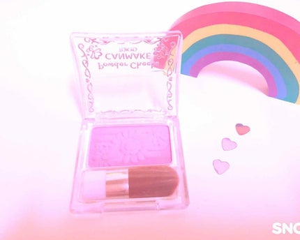 【旧品】パウダーチークス/キャンメイク/パウダーチークを使ったクチコミ(1枚目)