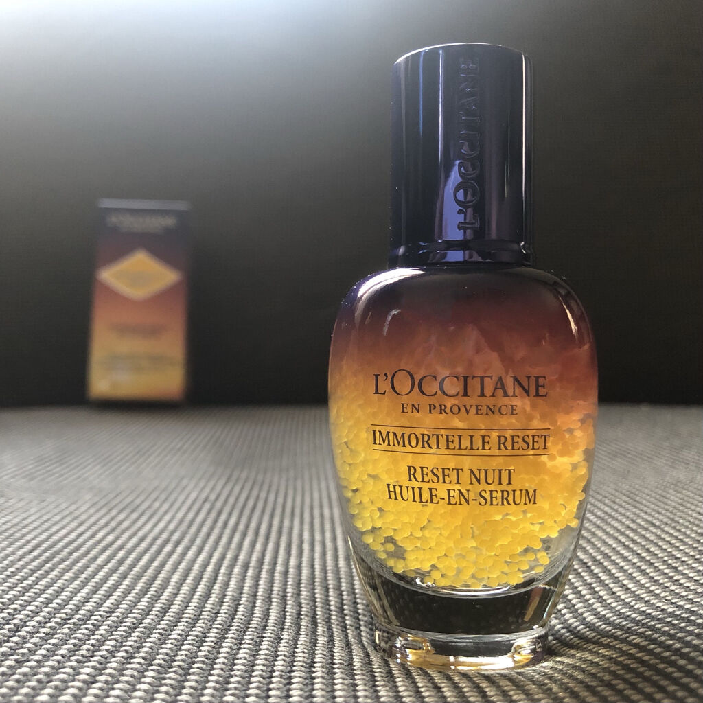 イモーテル オーバーナイトリセットセラム/L&#39;OCCITANE/美容液を使ったクチコミ（1枚目）