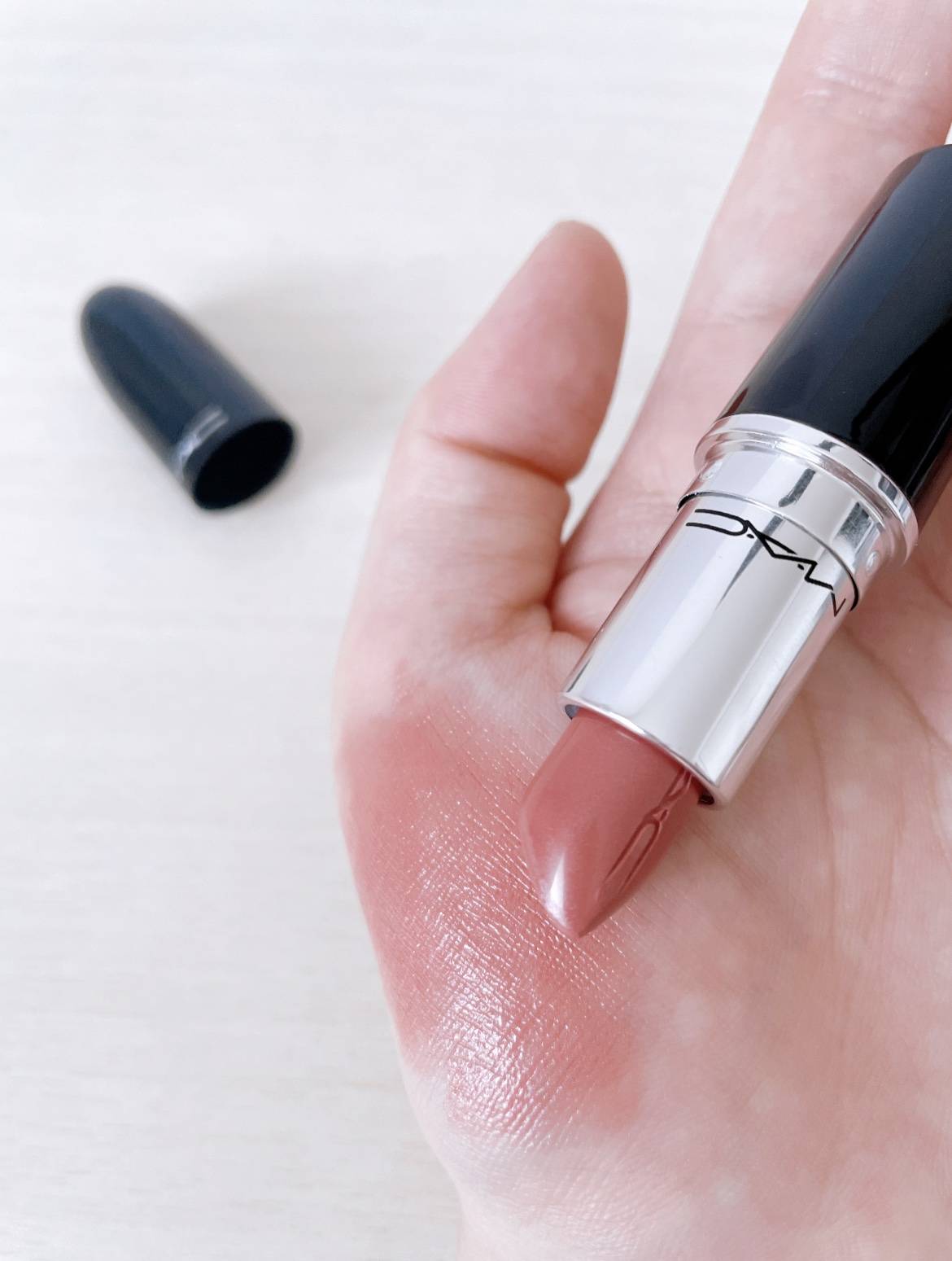 ラスターガラス リップスティック/M・A・C/口紅を使ったクチコミ（3枚目）