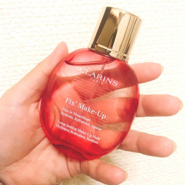 フィックス メイクアップ/CLARINS/ミスト状化粧水を使ったクチコミ（1枚目）